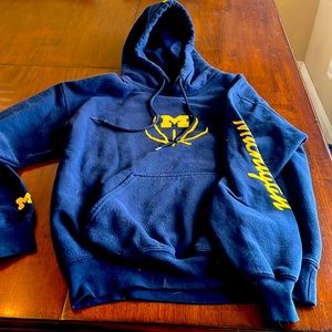 Michigan basketball logo hoodie